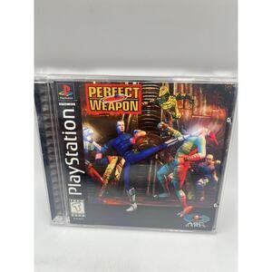 Perfect Weapon (Sony PlayStation 1, 1996) PS1 Complete CIB with Manual Very Good